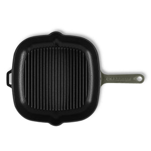 Square Grill 25cm Caviar