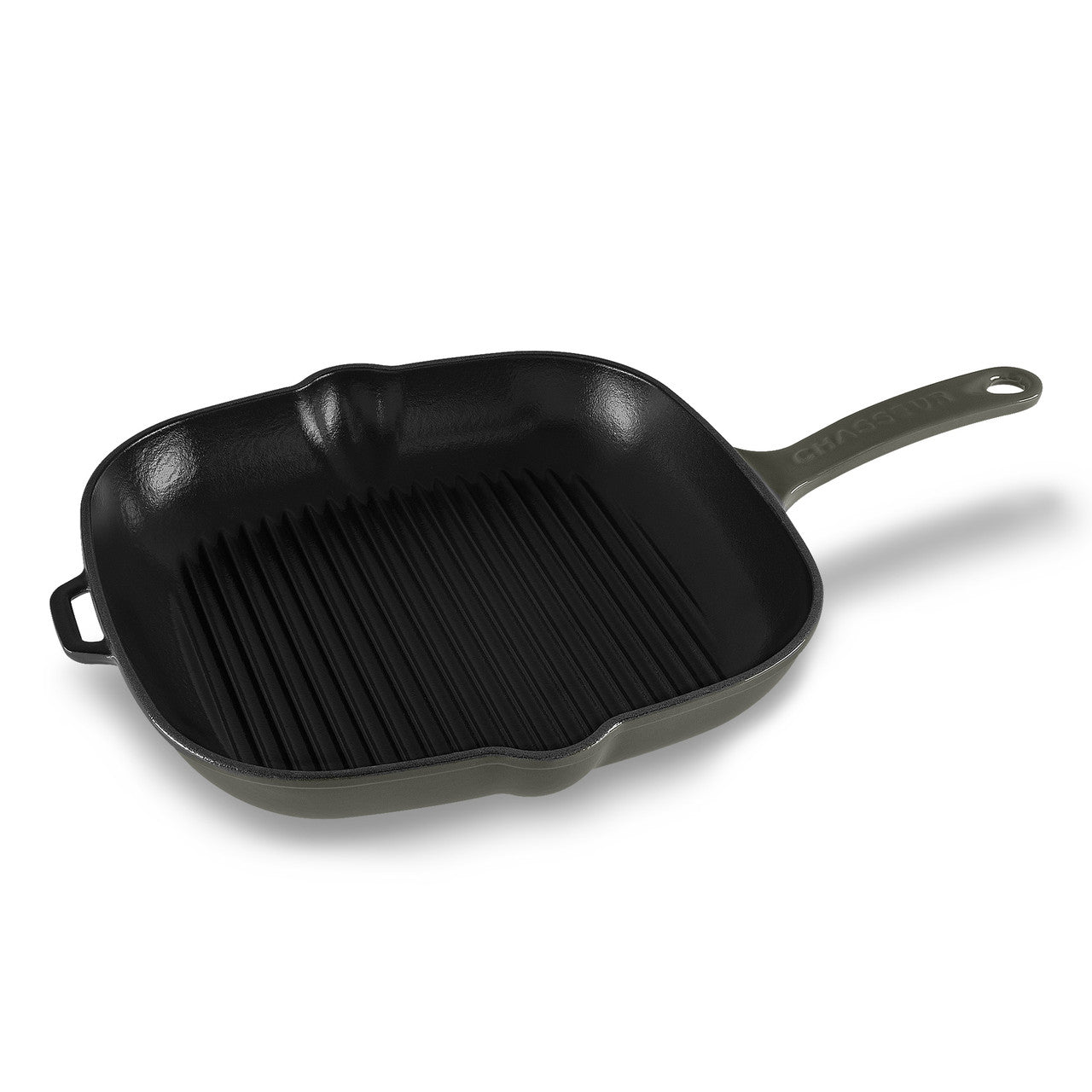 Square Grill 25cm Caviar