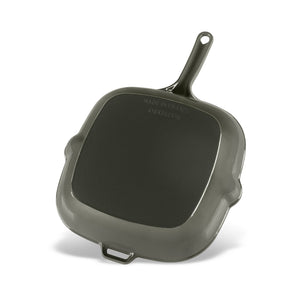 Square Grill 25cm Caviar