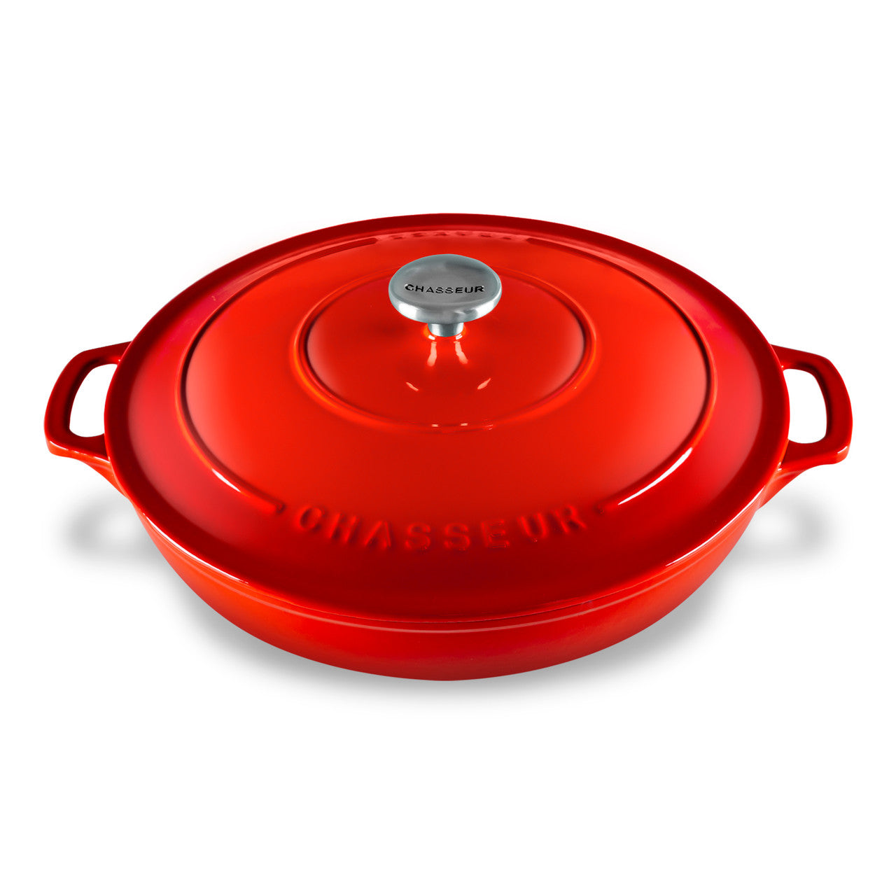 Low Round Casserole 30cm/2.5L  Inferno Red