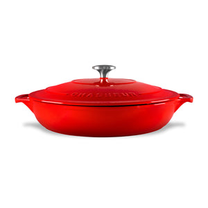 Low Round Casserole 30cm/2.5L  Inferno Red