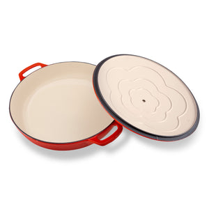 Low Round Casserole 30cm/2.5L  Inferno Red