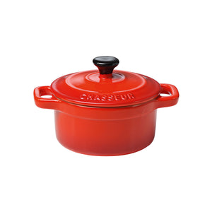 Mini Cocotte 10cm diam. x 9cm/300ml Red