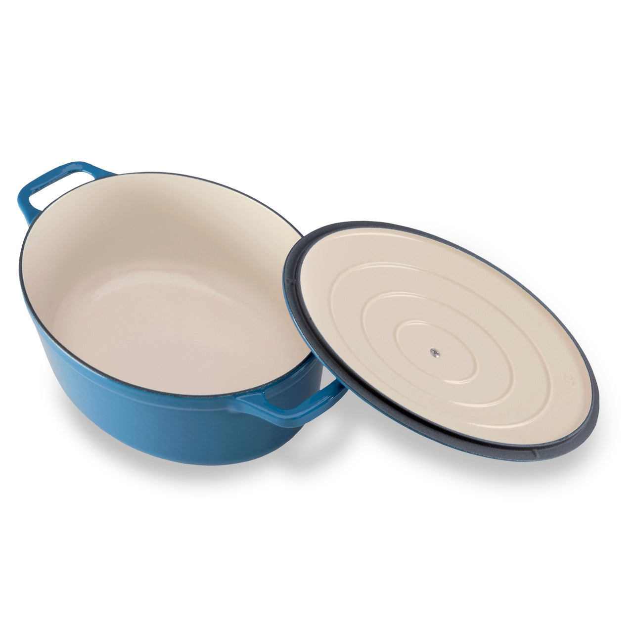 Oval French Oven 27cm/4L Sky Blue