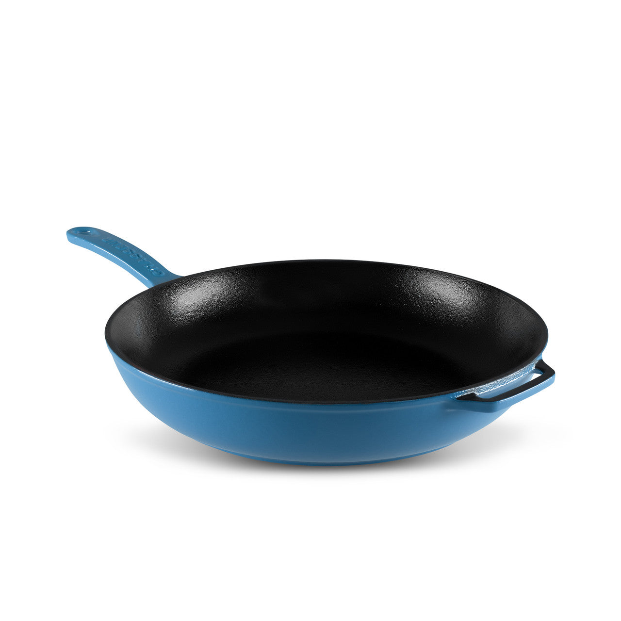 Fry Pan with Cast Handle 28cm  Sky Blue