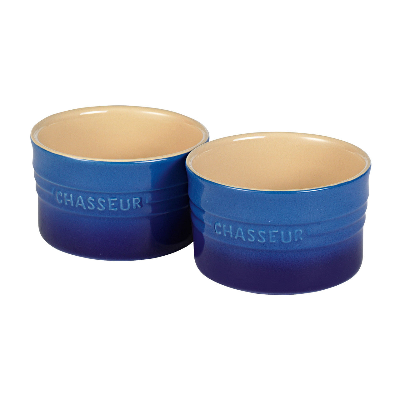 Ramekin 9.5cm diam. x 5.6cm/250ml 2 Piece Set Set  Blue