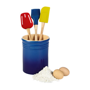 Utensil Jar 17cm diam. x 14cm  Blue