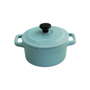 Mini Cocotte 10cm diam. x 9cm/300ml Duck Egg Blue