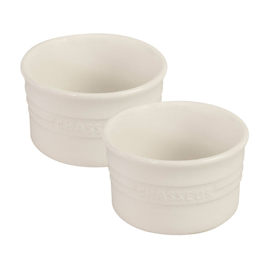 Ramekin 9.5cm diam. x 5.6cm/250ml 2 Piece Set Antique Cream