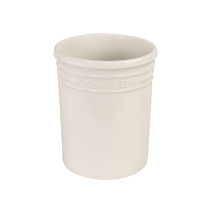 Utensil Jar 17cm diam. x 14cm  Antique Cream