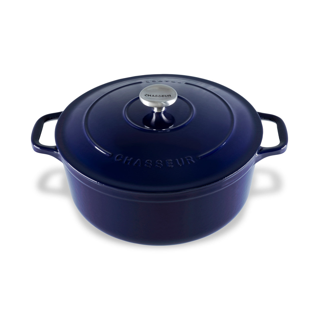 Round French Oven French Blue - 24cm/4L