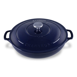 Low Round Casserole 30cm/2.5L  French Blue