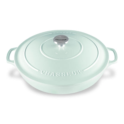 Low Round Casserole 30cm/2.5L  Duck Egg Blue