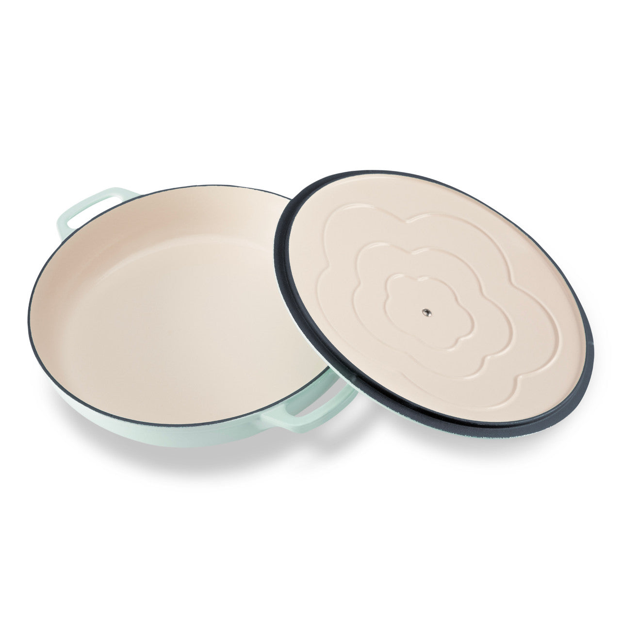 Low Round Casserole 30cm/2.5L  Duck Egg Blue