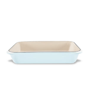 Rectangular Roasting Pan 40 x 26cm Duck Egg Blue