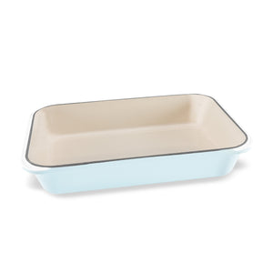 Rectangular Roasting Pan 40 x 26cm Duck Egg Blue