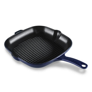 Square Grill 25cm French Blue