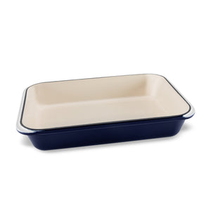 Rectangular Roasting Pan 40 x 26cm French Blue