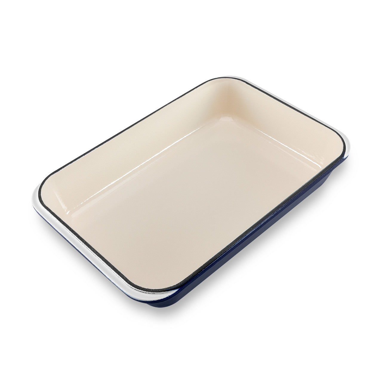 Rectangular Roasting Pan 40 x 26cm French Blue