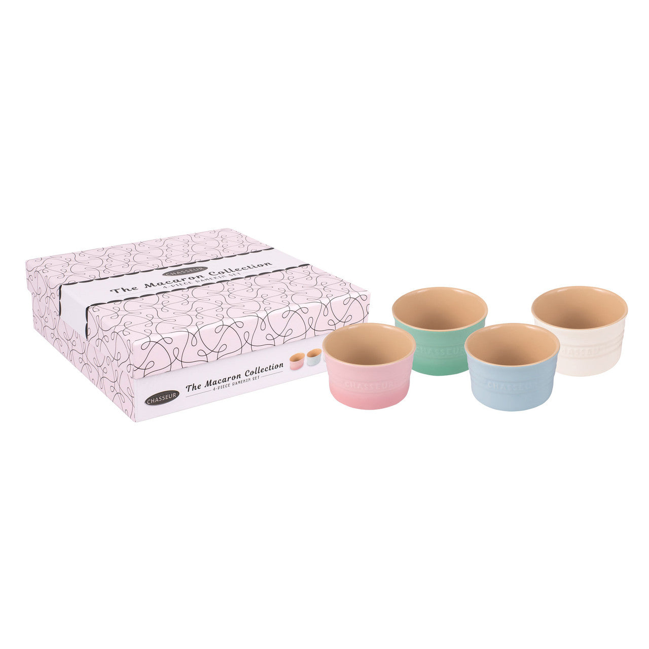Macaron Collection 4-Piece Ramekin Set