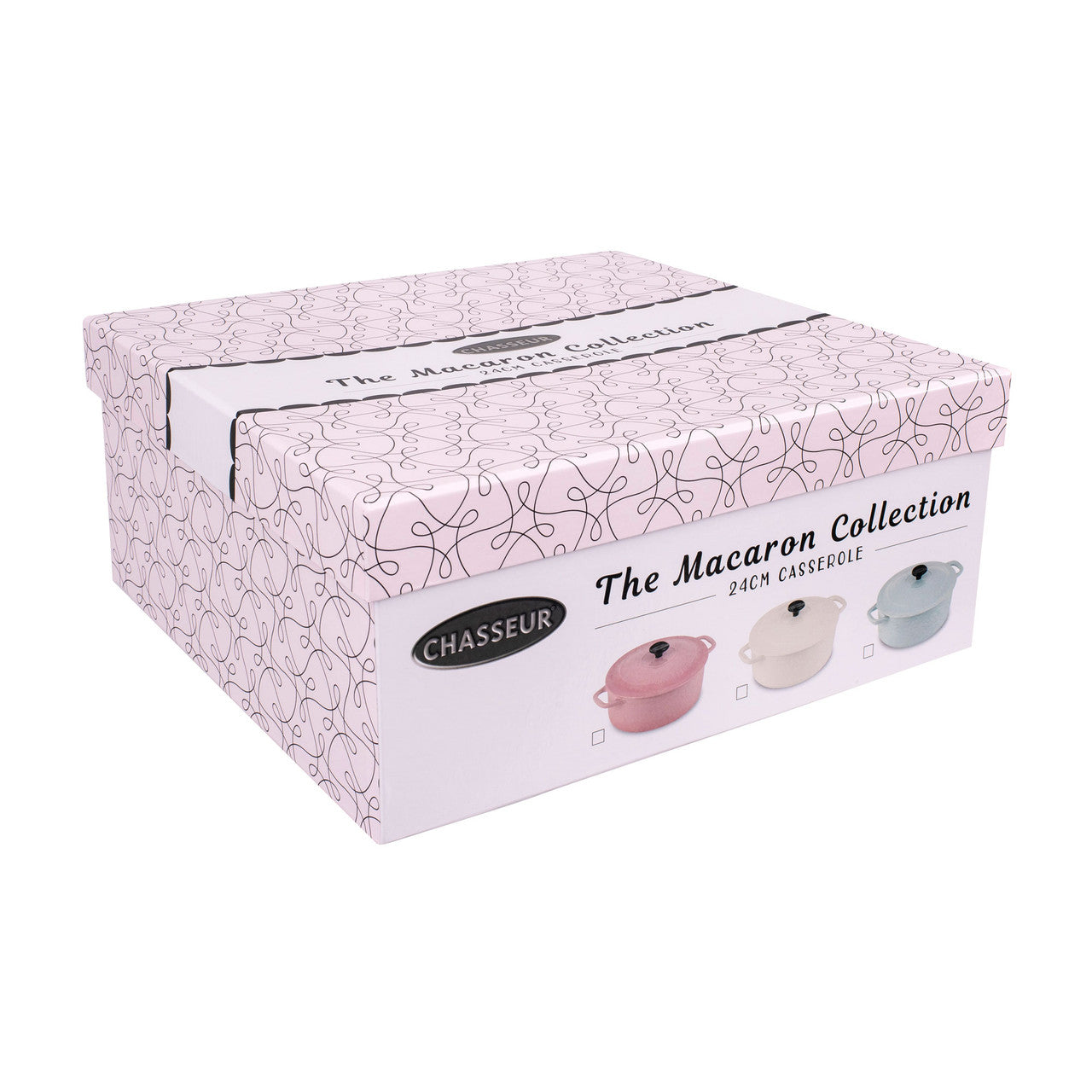 Macaron Collection 24cm Casserole Duck Egg Blue