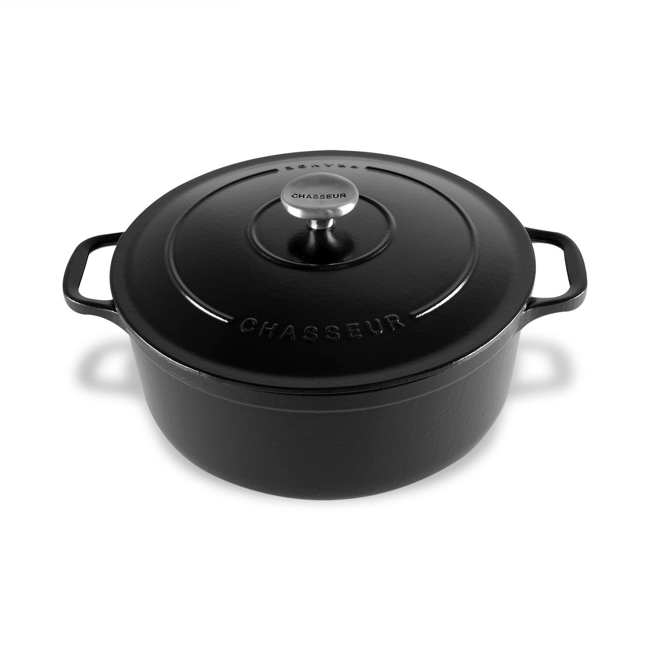 Round French Oven Matte Black - 20cm/2.5L