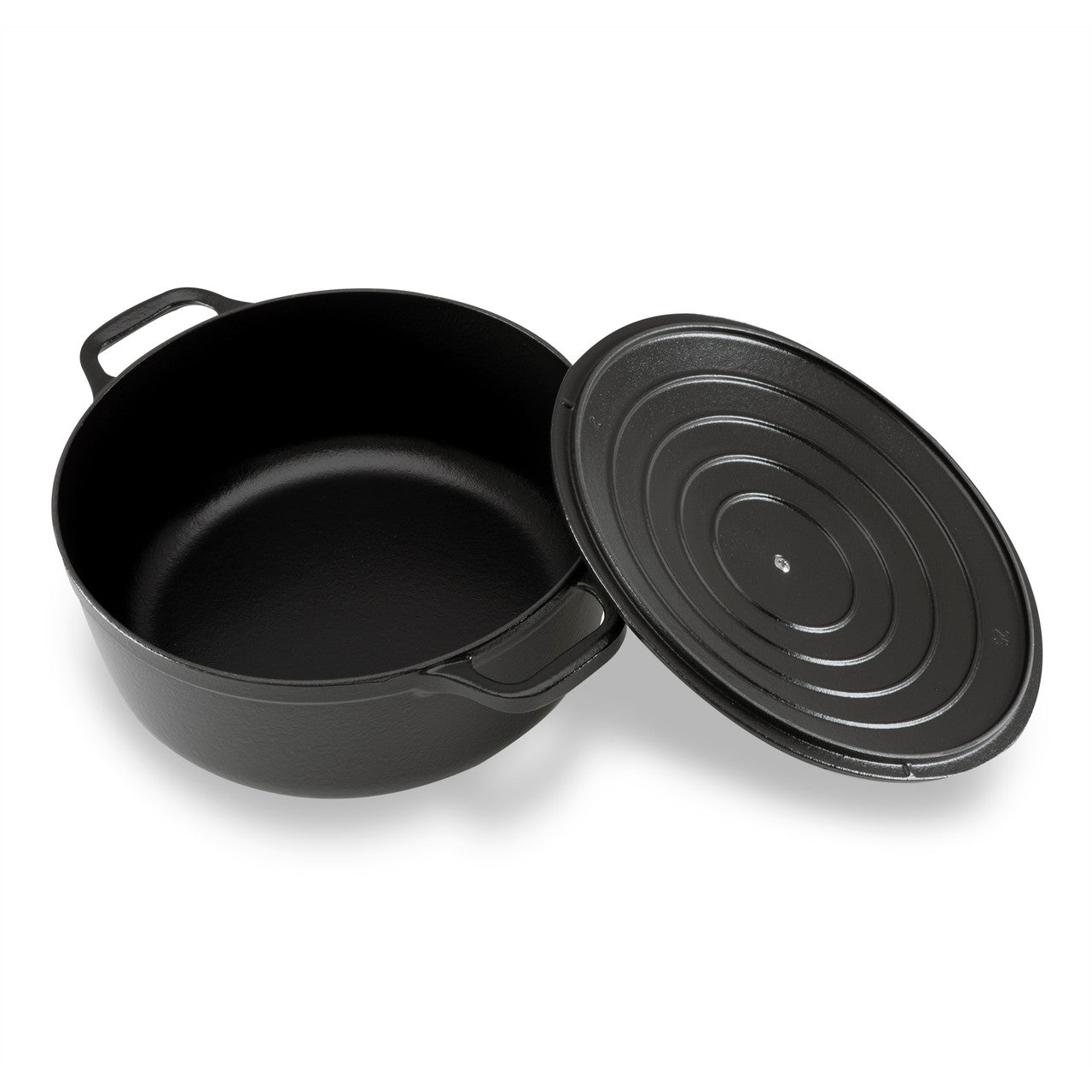 Round French Oven Matte Black - 26cm/5L