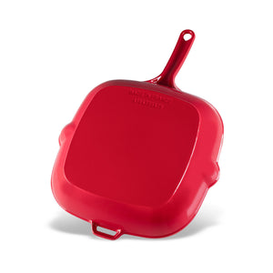 Square Grill 25cm Federation Red