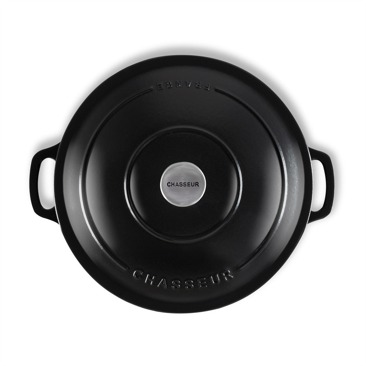 Low Round Casserole 30cm/2.5L  Matte Black