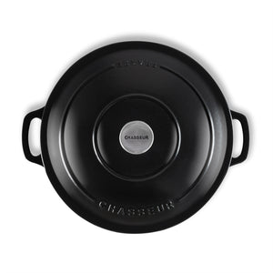 Low Round Casserole 30cm/2.5L  Matte Black