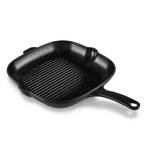 Square Grill 25cm Matte Black