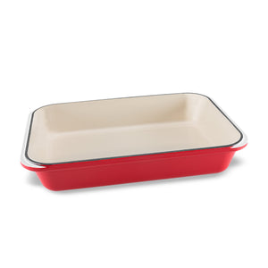 Rectangular Roasting Pan 40 x 26cm Federation Red