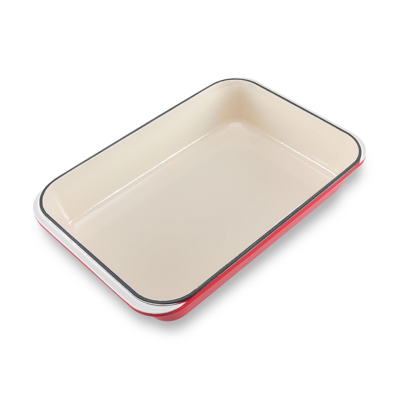 Rectangular Roasting Pan 40 x 26cm Federation Red