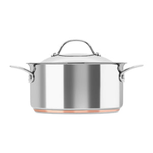 Le Cuivre 24 x 11.5cm/5.2L Casserole with Lid