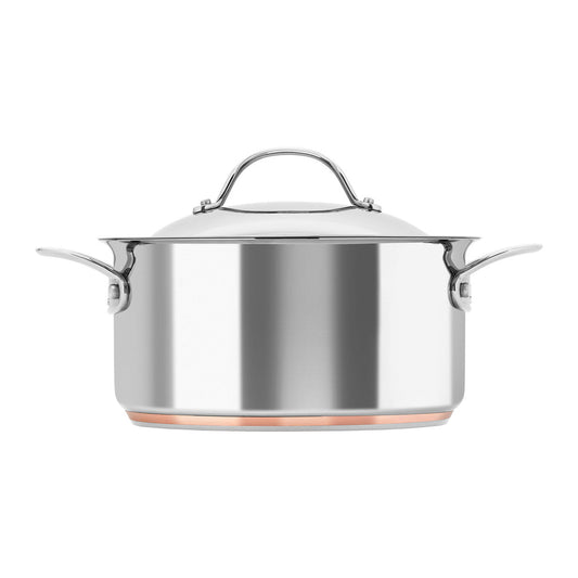 Le Cuivre 24 x 11.5cm/5.2L Casserole with Lid