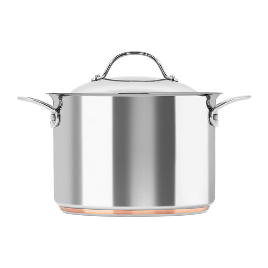 Le Cuivre 24 x 17cm/7.6L Stock Pot with Lid