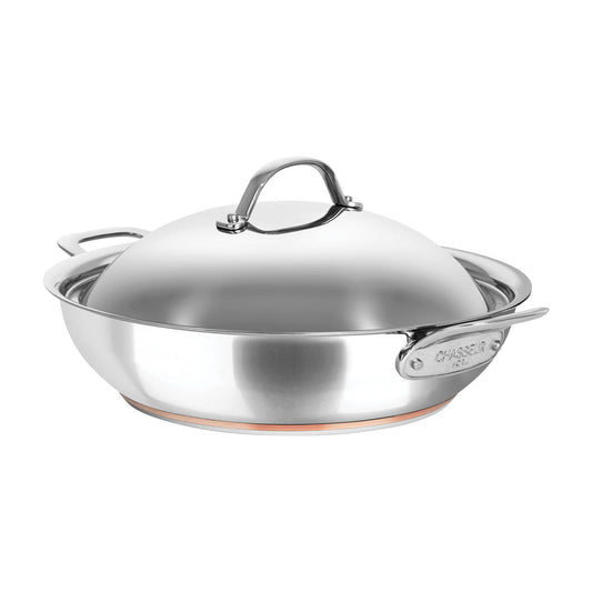 Le Cuivre 32cm/5.6L Chef Pan with 2 Side Handles