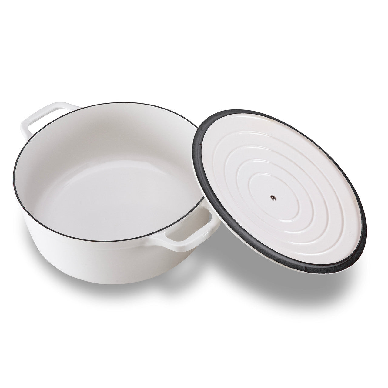 Round French Oven Brilliant White - 26cm/5L