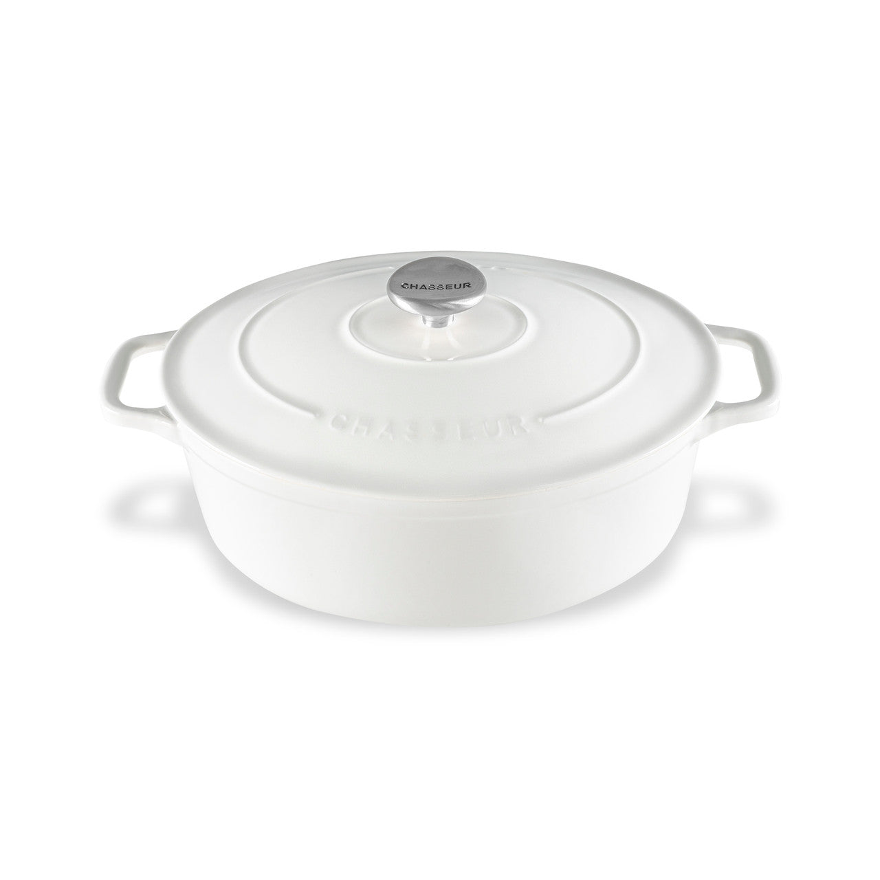 Oval French Oven 27cm/4L Brilliant White