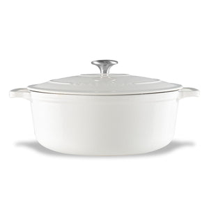 Oval French Oven 27cm/4L Brilliant White