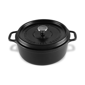 Gourmet Round French Oven 26cm/5 Litre Satin Black