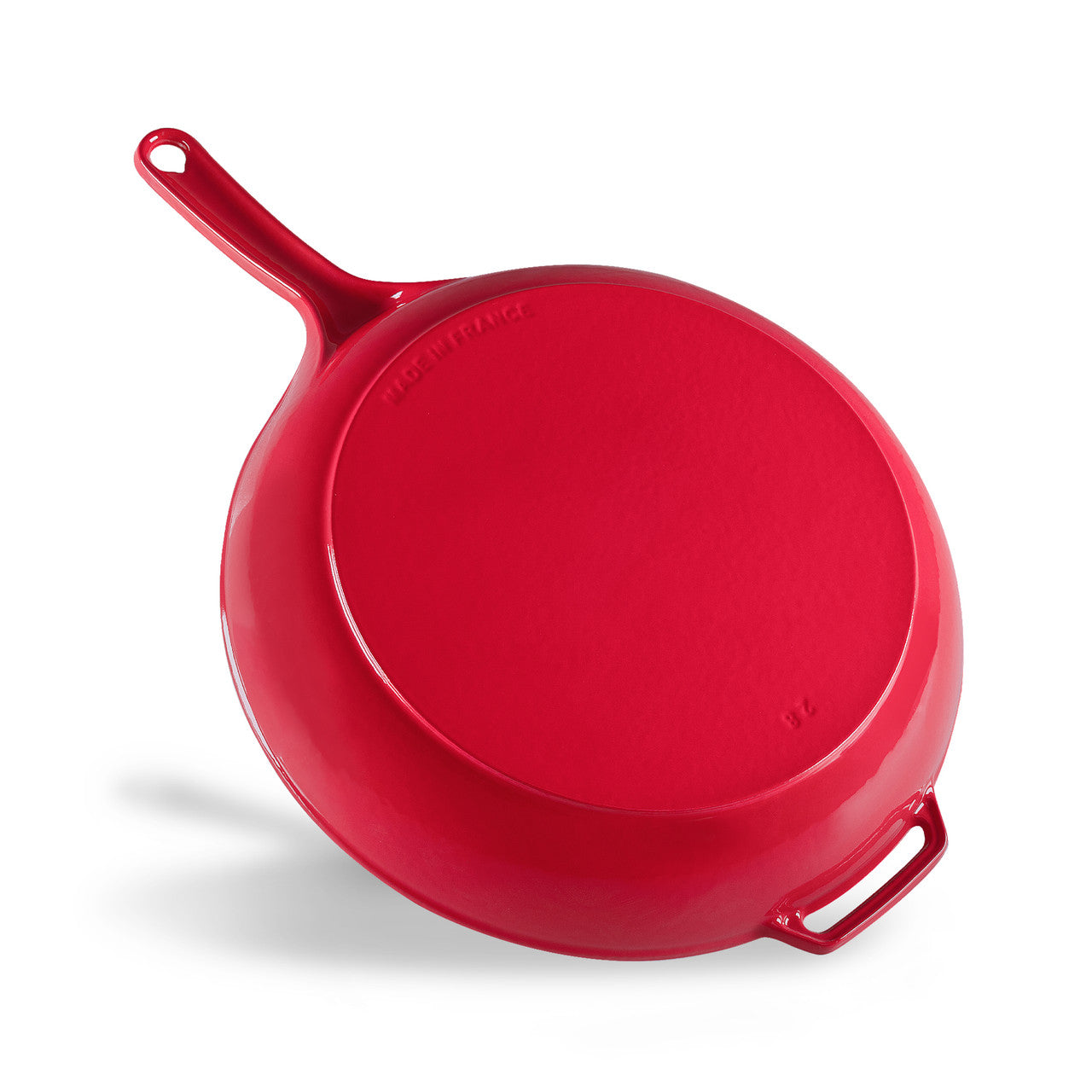 Fry Pan with Cast Handle 28cm  Federation Red