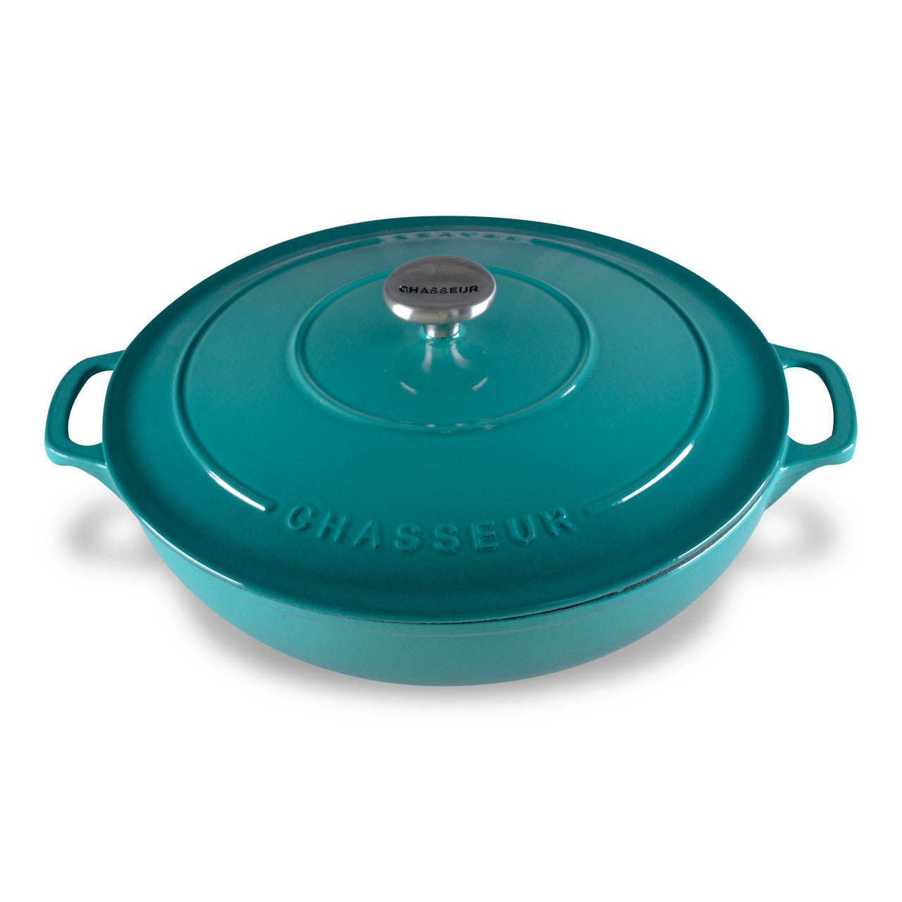 Low Round Casserole 30cm/2.5L  Mediterranean Blue
