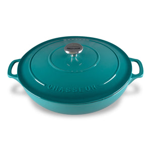 Low Round Casserole 30cm/2.5L  Mediterranean Blue