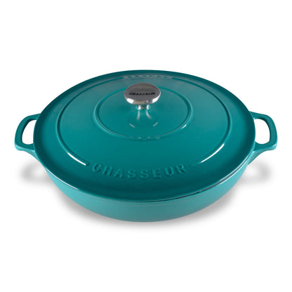 Low Round Casserole 30cm/2.5L  Mediterranean Blue