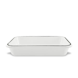 Rectangular Roasting Pan 40 x 26cm Brilliant White