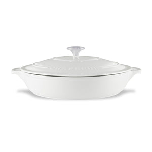 Low Round Casserole 30cm/2.5L  Brilliant White