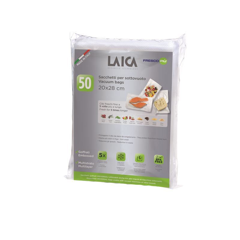 Laica – Vacuum Bags 20x28cm Pack of 50