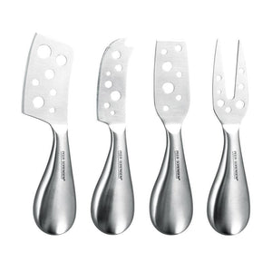 Peer Sorensen – Stainless Steel Cheese Knife Set of 4