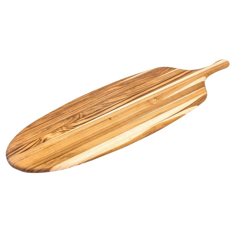 TeakHaus – Teak Canoe Paddle Bread and Serving Board Long 67×21.5×1.3cm